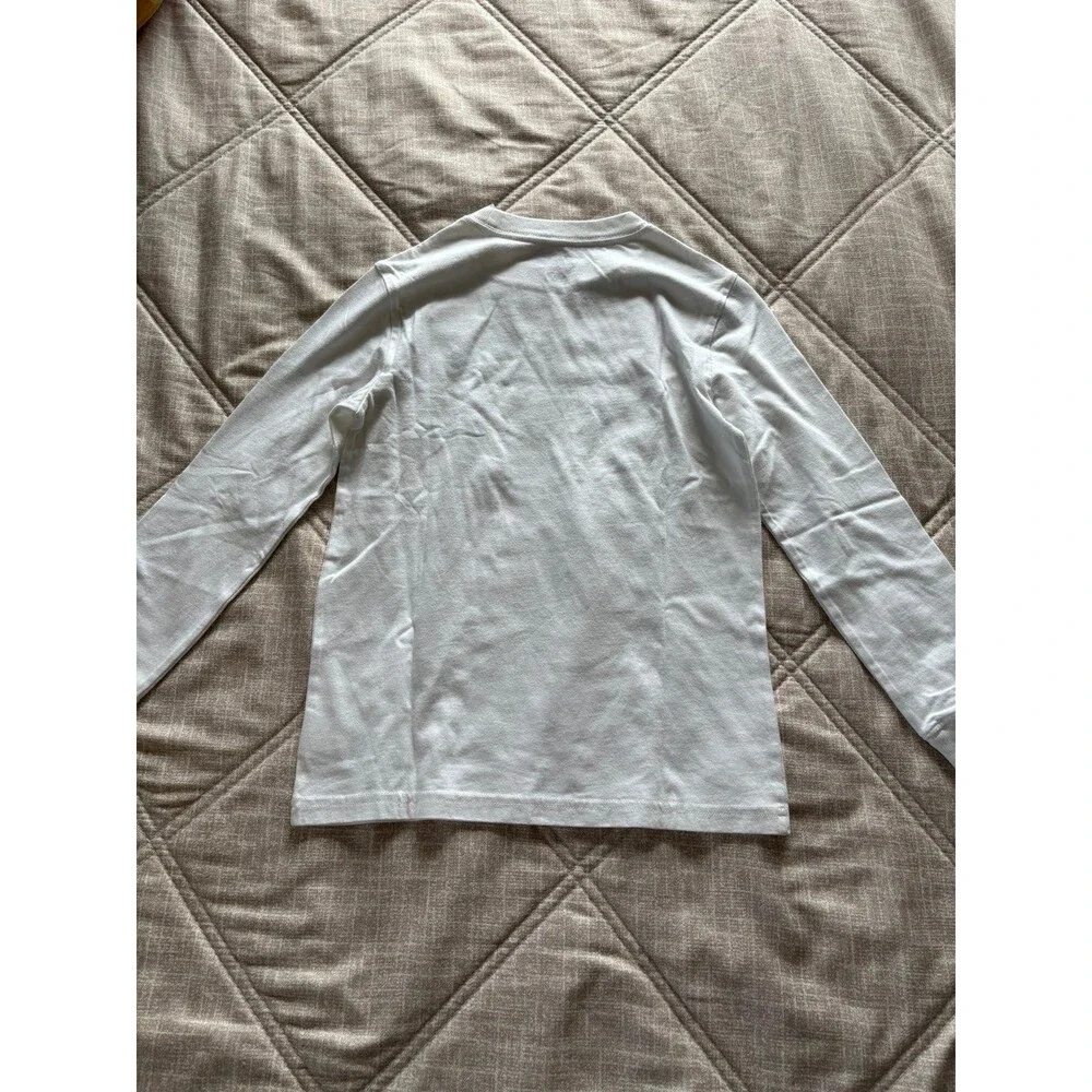 Polo Ralph Lauren: Boys White Long Sleeve Shirt, Size 7 — Unused, NWT